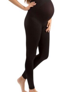 NWT Blanqi Everyday Maternity Support Leggings XL Black M18